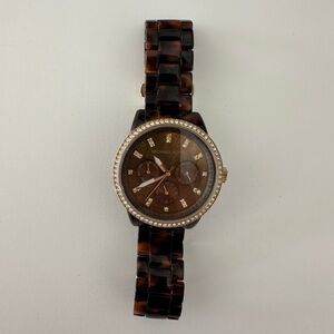 Michael Kors Glitz Brown/Plastic Ø36 mm ladies watch